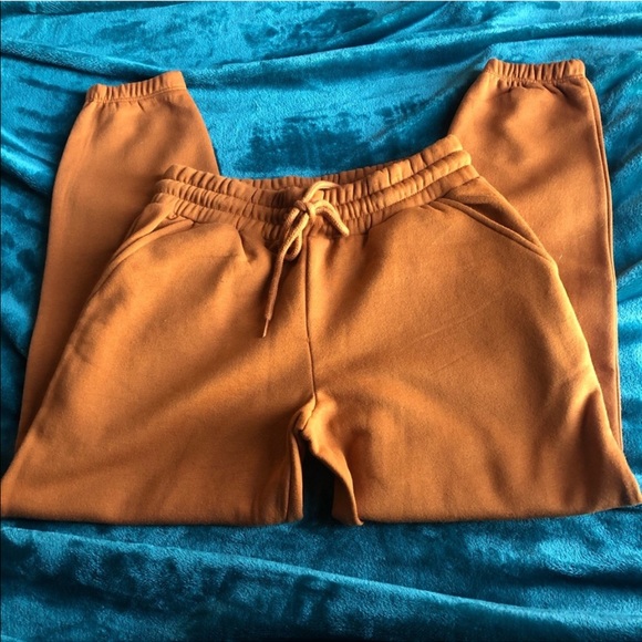 Orange/Brown Sweatpants - Picture 5 of 7